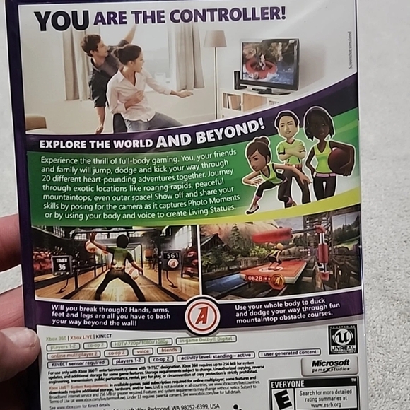 Kinect Adventures! (XBox 360) - Picture 2 of 2